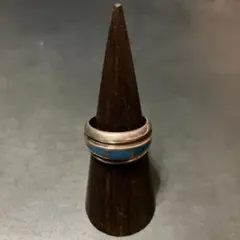 SILVER925 TURQUOISE DESIGN RING/シルバー/リング