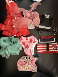 犬服セット 小型犬用 カラフル
