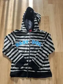 BABY DOLL フード付きパーカー120