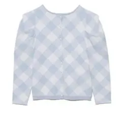 セルフォード　チェックジャガードカーディガン