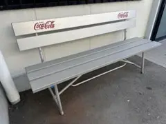 非売品 コカコーラ Coca-Cola アルミ製ベンチ