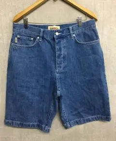 美品 ステューシー112263 ビッグオーエル ジーン デニム ショートパンツ