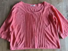 ★SIMPLICITÉ カーディガン サーモンピンク★のサムネイル