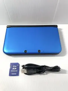 【動作品】Nintendo 3DS LL ブルーブラック(付属品あり)
