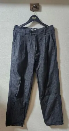 CALEE DENIM TUCK TROUSERSのサムネイル