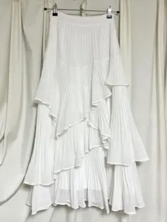 SNIDEL プリーツティアードスカート