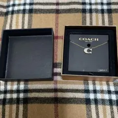 コーチ　シグネチャーネックレス　ゴールド