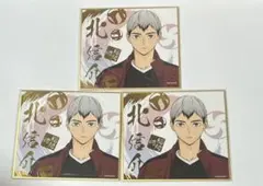 北信介 ハイキュー!! ビジュアル色紙コレクション 3枚セット