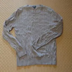 ユニクロ　メンズセーター　M　カシミヤ混