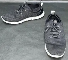 コールハーン★COLE HAAN★ゼログランド ニット素材シューズ 6B 黒