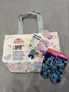 新品☆ダッフィー&フレンズ ハートウォーミングデイズ2018トートバッグおまけ付