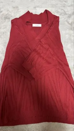 selleglant 赤色サマーニットのサムネイル