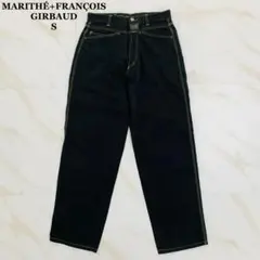希少 マリテフランソワジルボー デニム パンツ 黒 S 日本製 90sのサムネイル