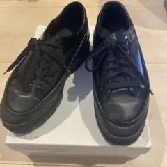 GEOX　厚底スニーカー　ブラック