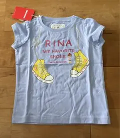 新品未使用　ミキハウス　Tシャツ   半袖　リーナちゃん　80