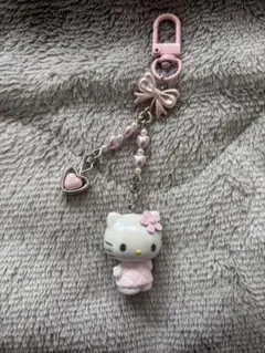 ハローキティシークレットキーホルダーピンク