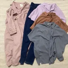 値下げ不可　レディース服　まとめ売り　春物　コート　デニム　シャツ