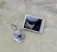 五条悟 アクリルキーホルダー 写真カード セット