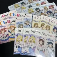ラブライブ　サンシャイン　ステッカー　ミニクリアファイル　ケース　まとめ売り