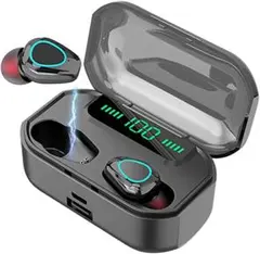 大人気❣️高音質⭐大容量バッテリーケース付きBluetoothワイヤレスイヤホン