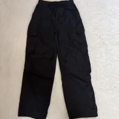 GU パラシュートカーゴパンツ ブラック S