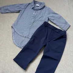 フォーマル シャツパンツセット 80