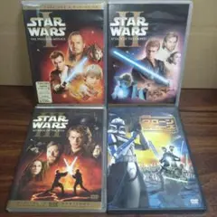 【中古】Blu-ray▼スター・ウォーズ(8枚セット)エピソード 1 ファントム・メナス、2 クローンの攻撃、3 シスの復讐、4 新たなる希望、5 帝国の逆襲、6 ジェダイの帰還、フォースの覚醒、ローグ・ワン ブルーレイディスク レンタル落ち 全8巻 スター・ウォーズ エピソードⅠ/ファントム・メナス MovieNEX