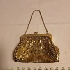 ゴールド スパンコール クラッチバッグ