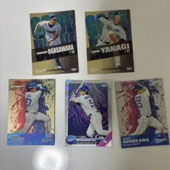 BBM 2024 中日ドラゴンズ　シリアルナンバー　セット