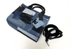 大人気☆COACH☆コーチ☆ハンドバッグ☆2way☆パッチワーク☆デニム 