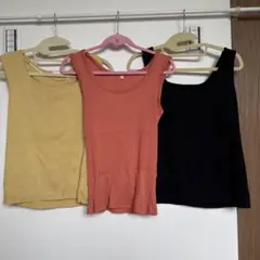 大きいサイズ♦️タンクトップ　3枚セット