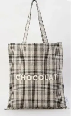 epicerieチェック柄 トートバッグ