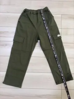 【お値引き不可】XLARGE KIDS カーゴパンツ オリーブ キッズのサムネイル