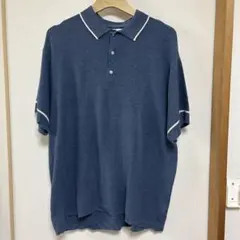AMERICAN EAGLE ポロシャツ ブルー Lのサムネイル