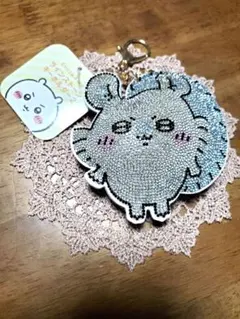 ちいかわ　モモンガ　ラインストーンキーホルダー2　メルカリ便