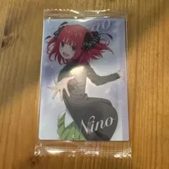 五等分の花嫁 キャラクターカード 中野二乃