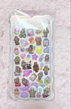 ラブブ　シール　Labubu