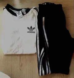 adidas 半袖Tシャツとパンツセット XS