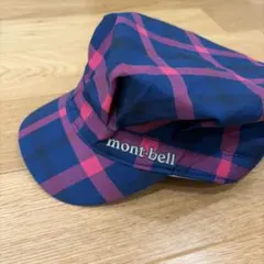 ⭐︎mont-bell ⭐︎チェック柄 キャップ 51-54cmのサムネイル