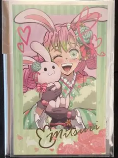 鬼滅の刃　チェキ風カード 箔押し 甘露寺蜜璃　刃 AGF2023 卯年　★