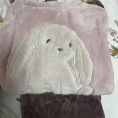 GU マシュマロフィールラウンジセット Lうさぎ ピンク パジャマ