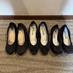 24センチサイズ　ヒール3足セットのサムネイル