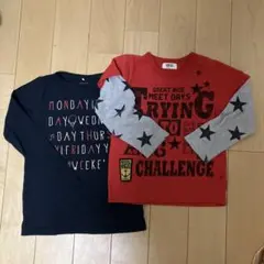 110サイズロンT２着セット