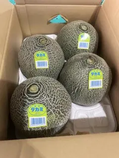 レノンメロン 約3〜6玉 箱入り 4〜5kg目安 熊本 - メルカリ