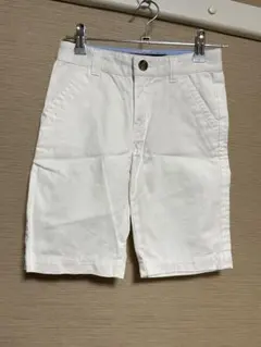 トミーヒルフィガー　ハーフパンツ　ホワイト　7（130）