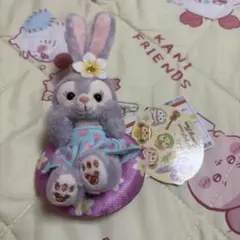 ディズニーシー/ステラルー/サニーファン/ぬいぐるみバッジ/ぬいば