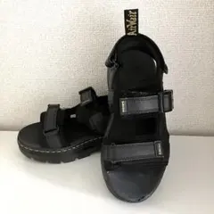 Dr.Martens 厚底サンダル　FORSTER ブラックのサムネイル