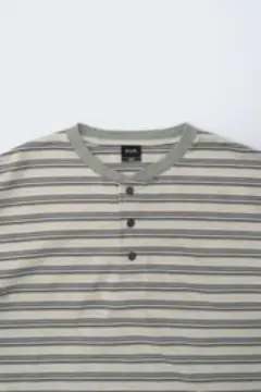 PWA STRIPED HENRYNECK S/S TEE