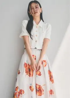AND COUTURE クラシックカラーポンチジャケット