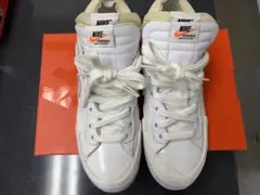 NIKE BLAZER LOW / SACAI ホワイト　ナイキ　サカイ